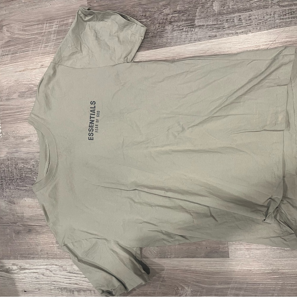 Fear of God Green Short Sleeve Tee